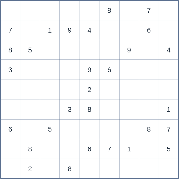 Sudoku #62026100308