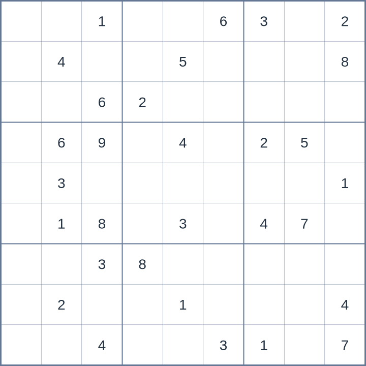 Sudoku #62026100403