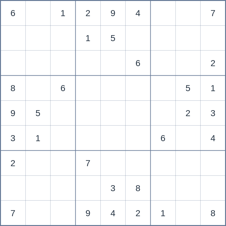 Sudoku #62026100404
