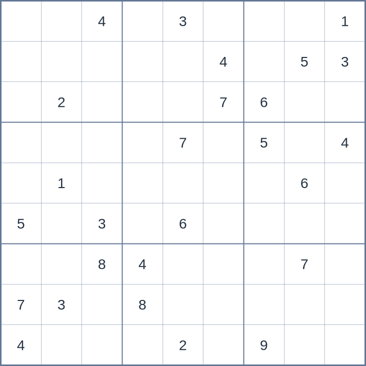 Sudoku #62026100601