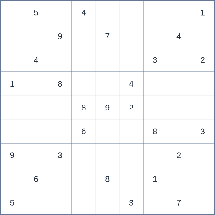 Sudoku #62026100607
