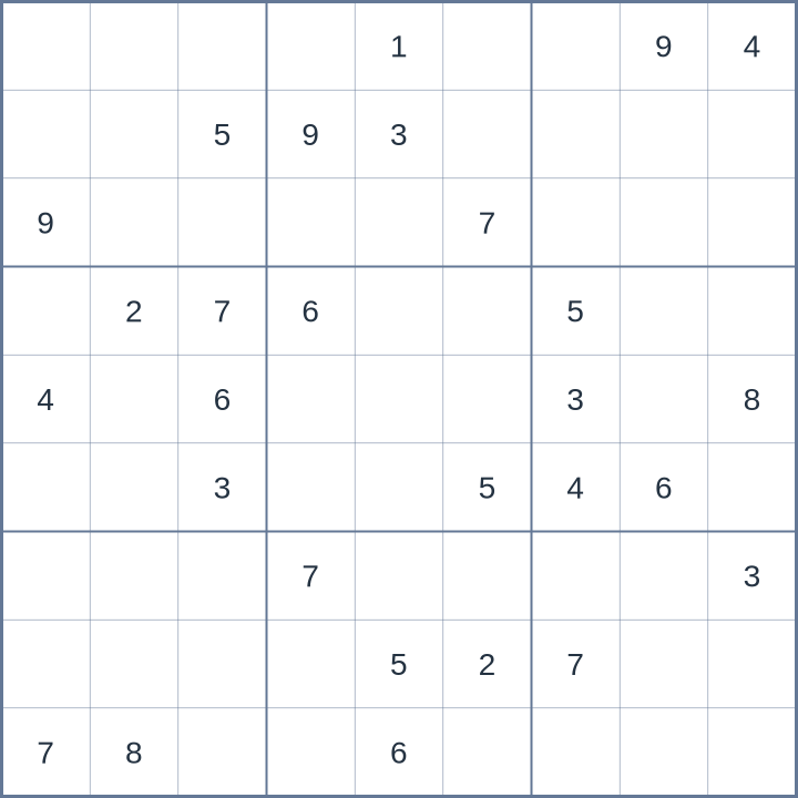 Sudoku #62026100608