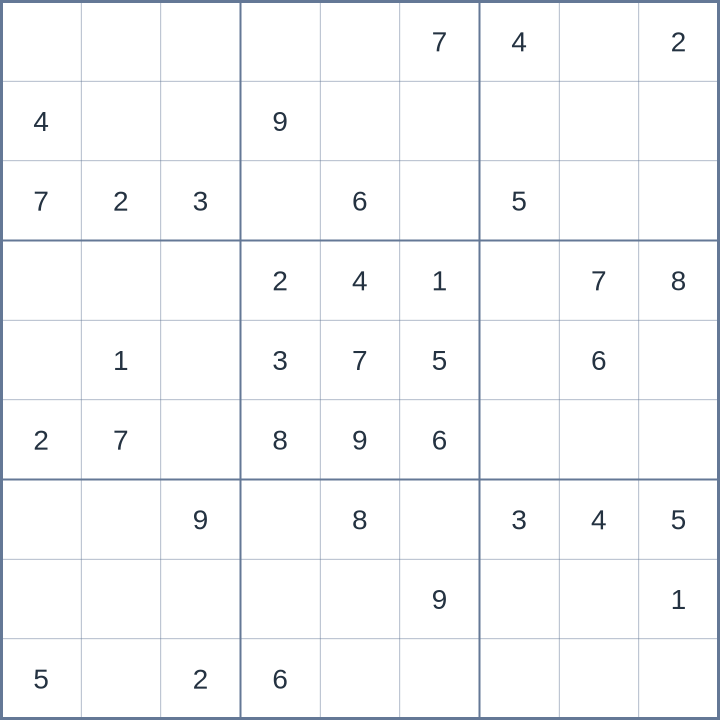 Sudoku #62026100610