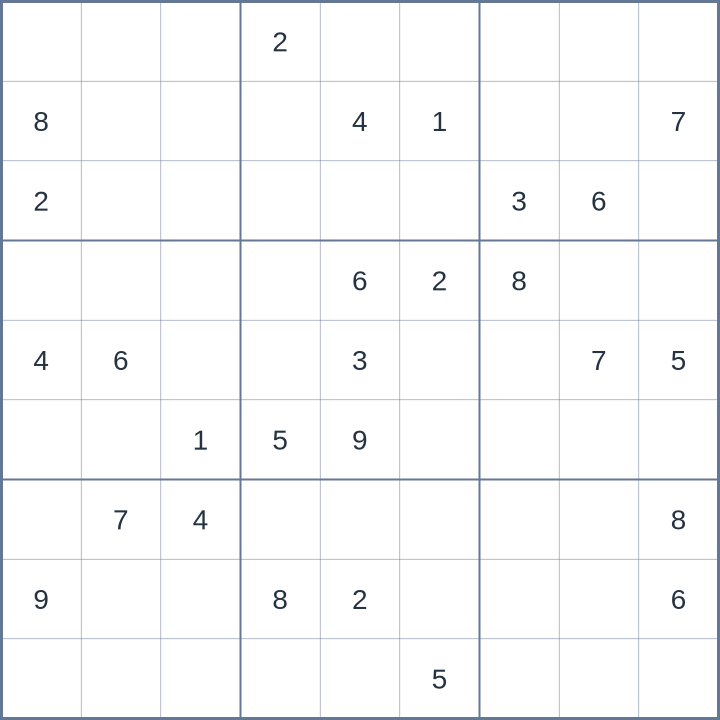 Sudoku #62026100707