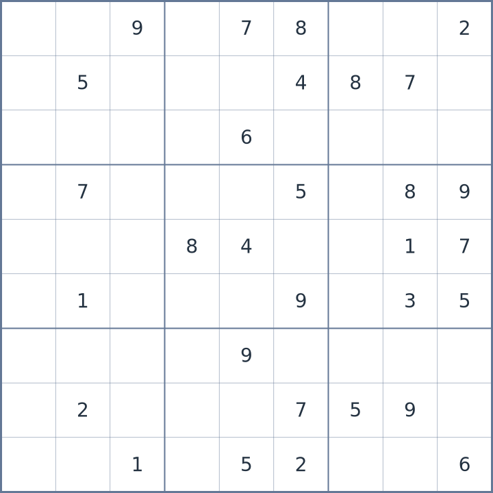 Sudoku #62026100809