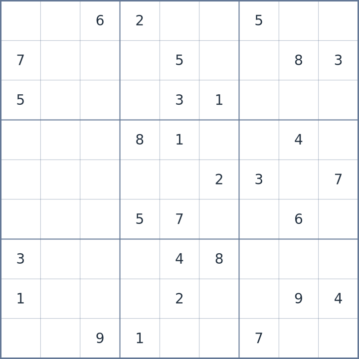 Sudoku #62026102508