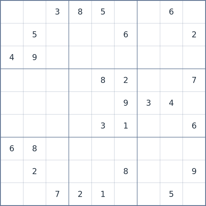 Sudoku #62026102909