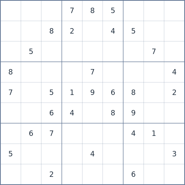 Sudoku #62026103007